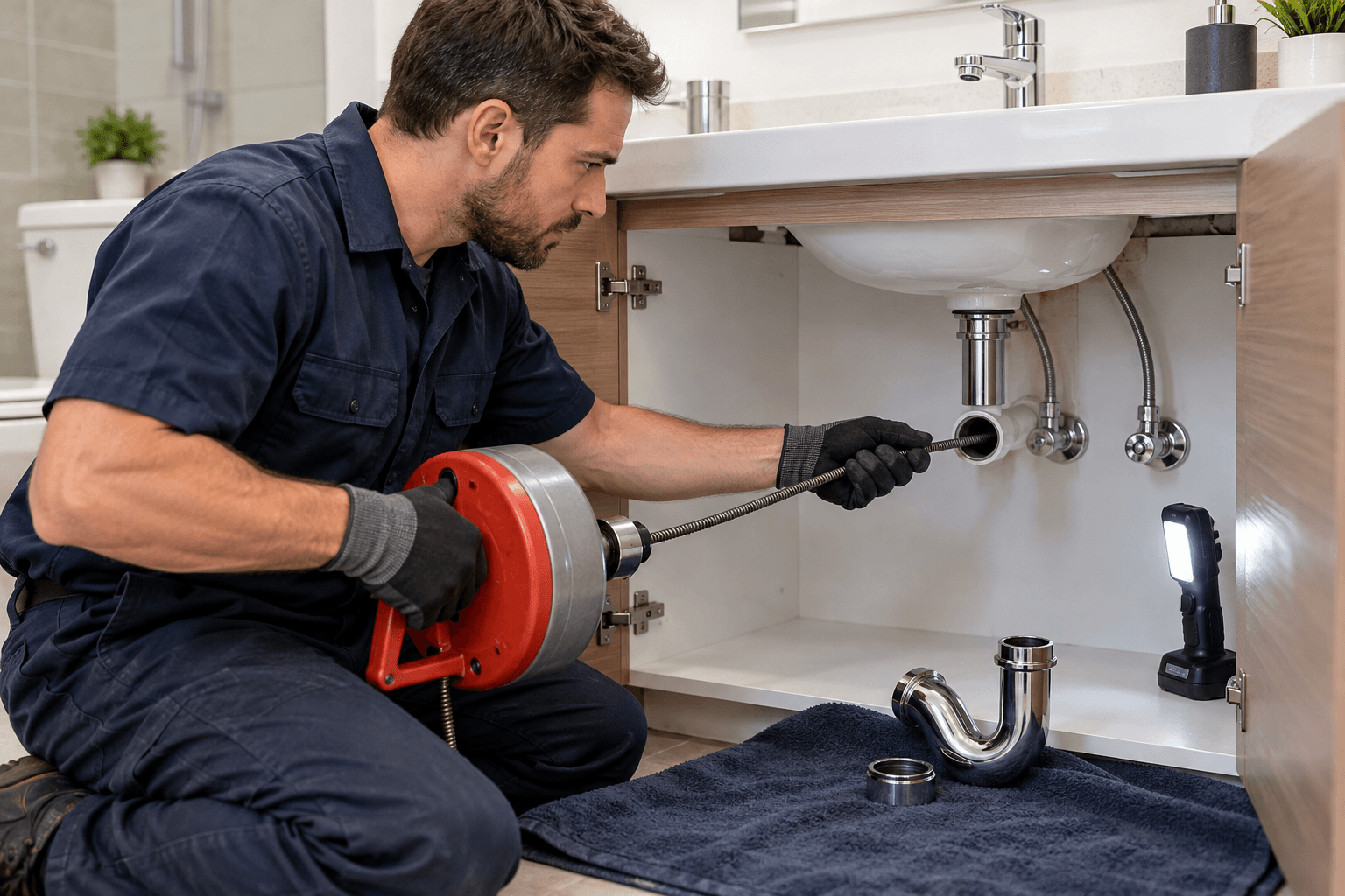 Lavabo Tıkanıklığı Açma